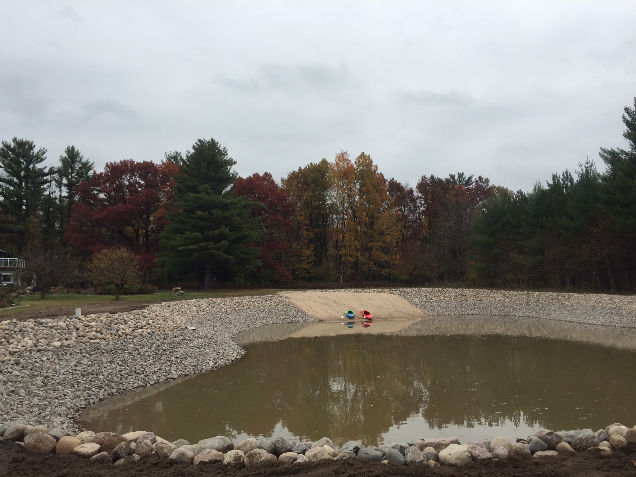 Pond Rock Erosion Control